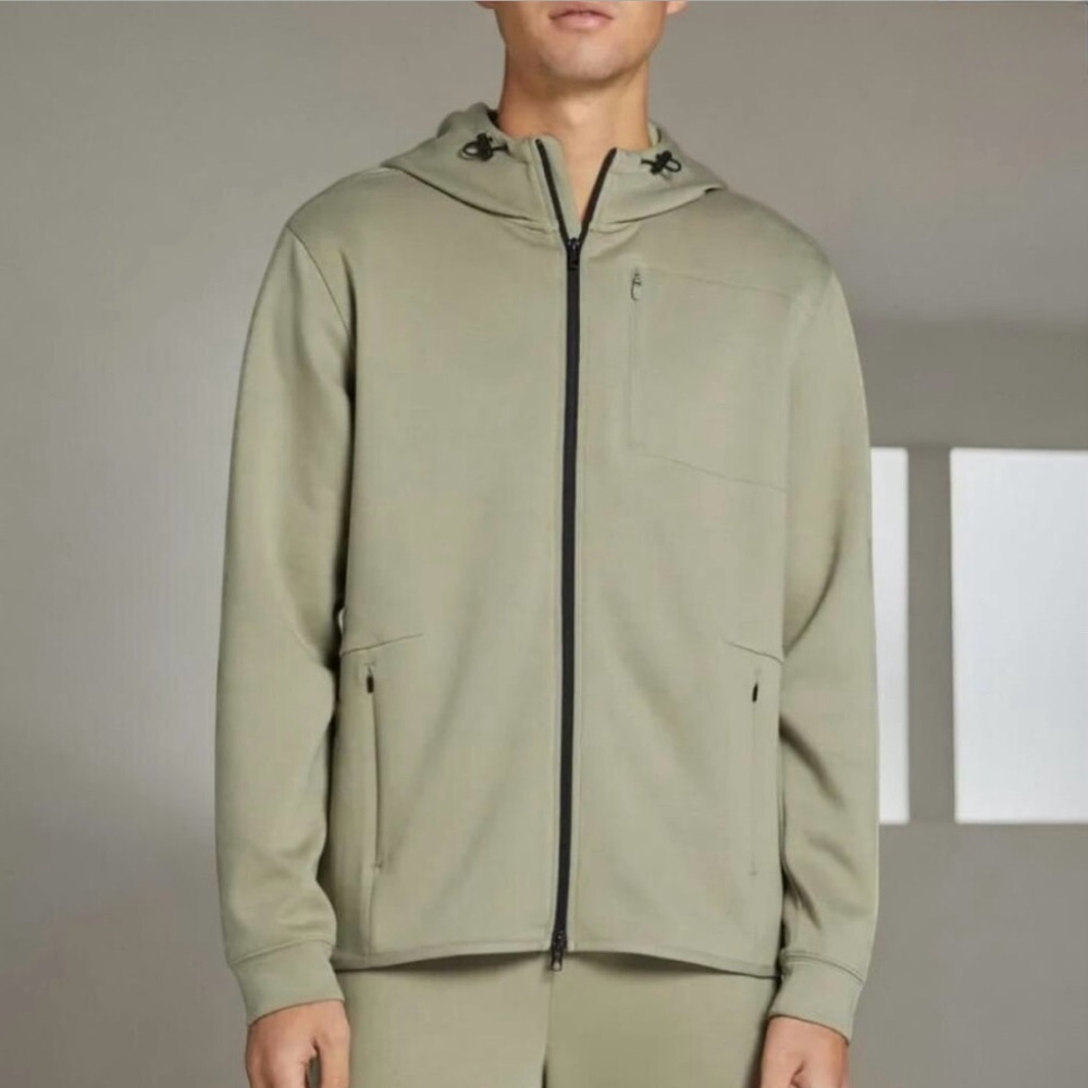 Men's Performance Jacket in Olive Green